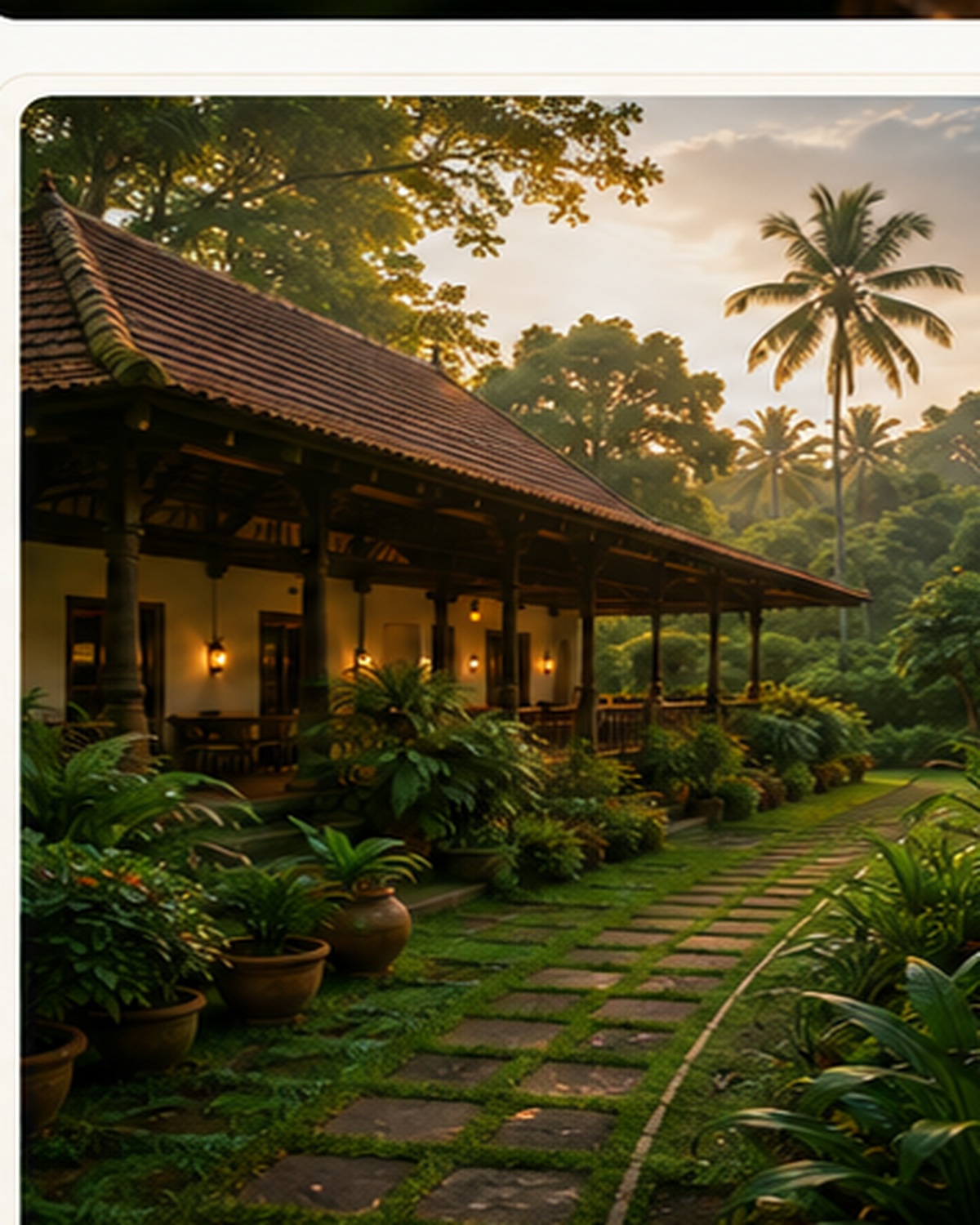 Traditional luxury Kerala Ayurveda resort in Palakkad